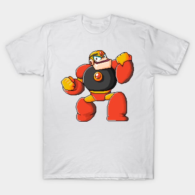 Pixelart Gutsman T-Shirt by maverickmichi